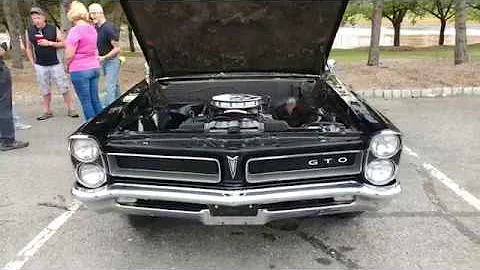 1965 BLACK PONTIAC GTO 2018 GTO NATIONALS WINNER BEST UNRESTORED
