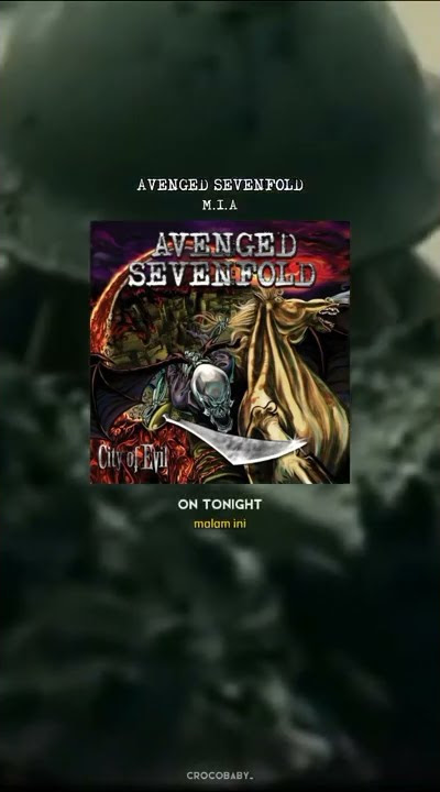 Avenged sevenfold - Intro M.I.A  #Shorts #Trending #Tiktok