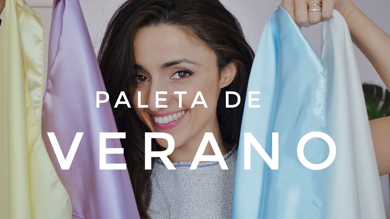 Qué colores me favorecen? La estación de Verano YouTube
