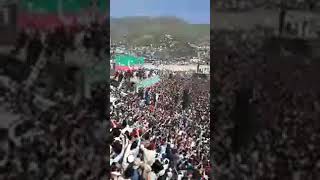 Pti jalsa today Dir lower timergara huge crowd