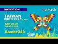 Unitech at TAIWAN EXPO 2025 India｜See You in New Delhi!