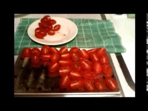 Recipe: Oven-Dried Grape Tomatoes, January 2014