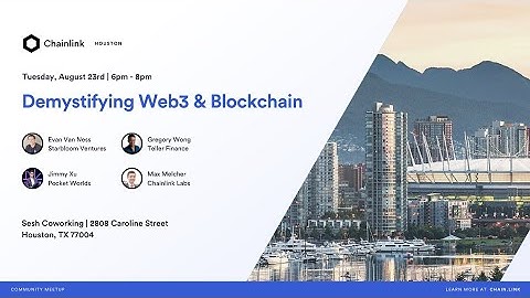 Demystifying Web3 and Blockchain Technology | Chainlink Meetups