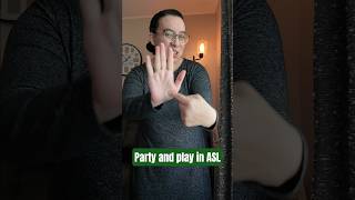 Difference between Party and Play in American Sign Language. #party #play #asl #americansignlanguage