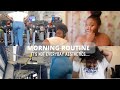 My VERY *Realistic* Morning Routine| healthy, productive, and a hot mess!