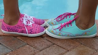 DIY Mandala &amp; Zentangle Sneakers