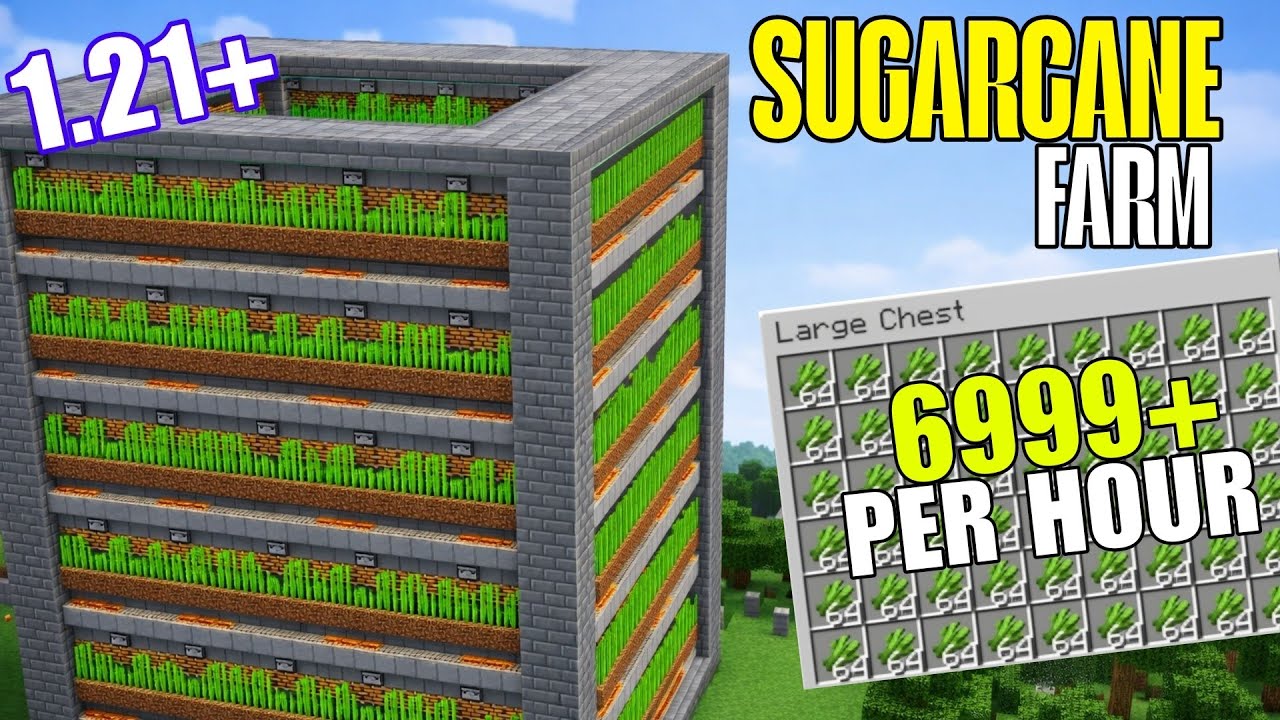 I Built the ULTIMATE Sugarcane Farm in Minecraft Survival 😱 | EP-52 ...