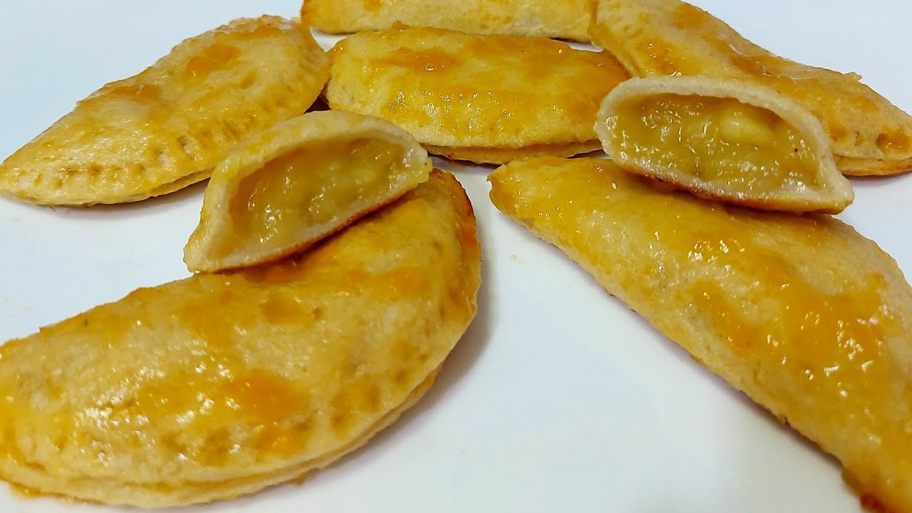 🤩😋 EMPANADILLAS DE PAN DE MOLDE 🍞 RELLENAS DE COMPOTA DE MANZANA 🍏//BEATRIZ COCINA