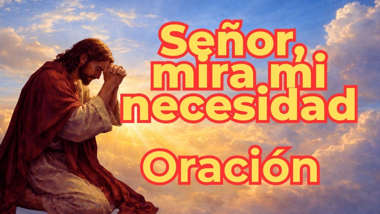 Oración para Jesús Cuando la falta de dinero genera angustia
