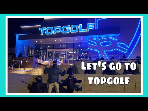 LET'S GO TO TOPGOLF INDOOR DRIVING RANGE AND RESTAURANT GOLF LESSONS