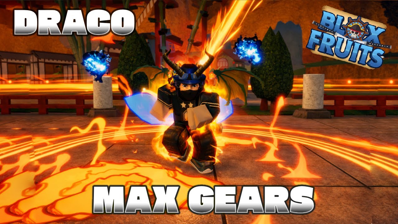 I Finally Did it Draco V4 Max Gear in blox fruit