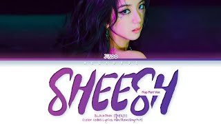 BLACKPINK JISOO - ‘SHEESH’ (Color Coded Lyrics가사) (Rap Part Ver.) (AI Cover by. @Jisooskzsweden) Resimi