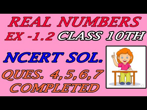 || Vidyarthi Portal || Real Number (Ex-1.2) question 4,5,6,7 complete.