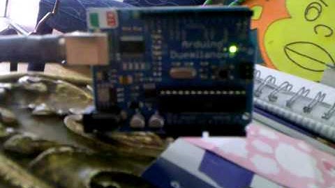 Arduino blinking on board led