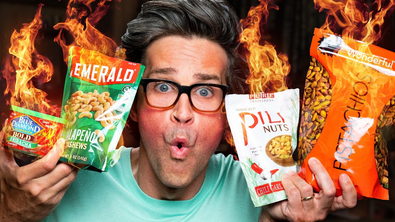Spicy Nut Taste Test YouTube
