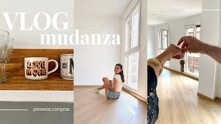 VLOG MUDANZA 1 📦 |  House tour piso vacío, Compras decoración, Unboxing amazon, Primeros muebles