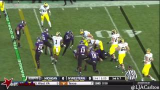 Ibraheim Campbell vs. Michigan (2014)