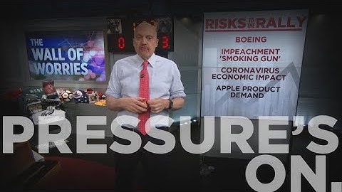 Cramer Remix: Why the pressure