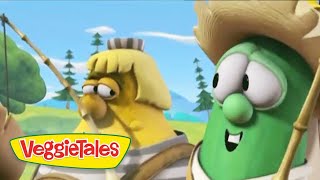 VeggieTales | Unexpected Twists in the River! | Learning to Adapt