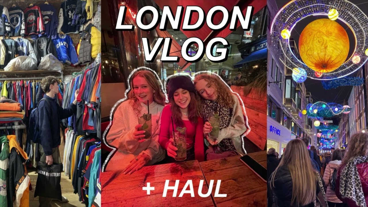 london vlog thumbnail