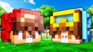 Nico vs Cash REALISTIC House Battle in Minecraft!