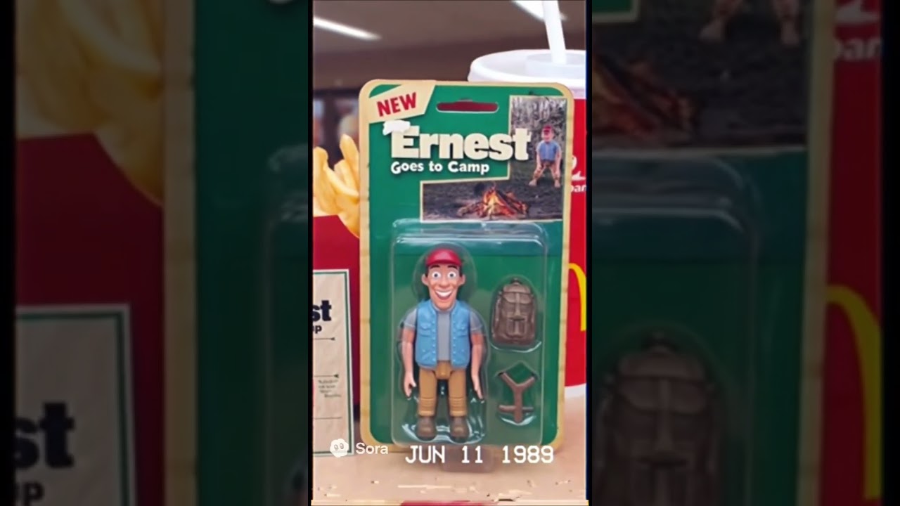 Ernest Goes to Camp… at McDonald’s 🍟 | 1988 Parody by Sora AI