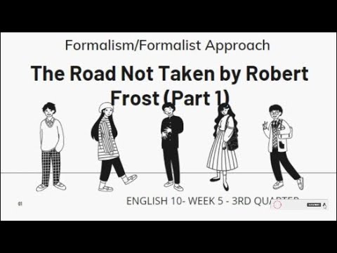 formalist analysis of a poem example