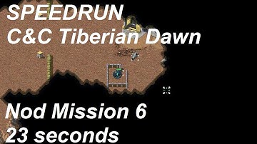 SPEEDRUN: C&C Tiberian Dawn - Nod mission 6 (Option B)