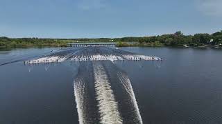 Big Pull 2024 - Barefoot Line - Drone  - 42 Footers