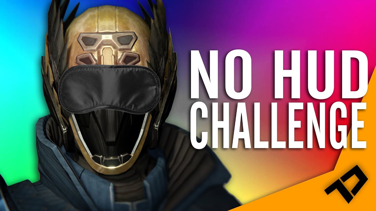 Destiny - BLINDFOLDED CHALLENGE! (No-Hud Crucible Restraint) Funny Gaming Moments
