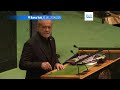 El presidente Masoud Pezeshkian dice ante la ONU que Irán negociará pero no se dejará intimidar