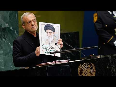 El presidente Masoud Pezeshkian dice ante la ONU que Irán negociará pero no se dejará intimidar
