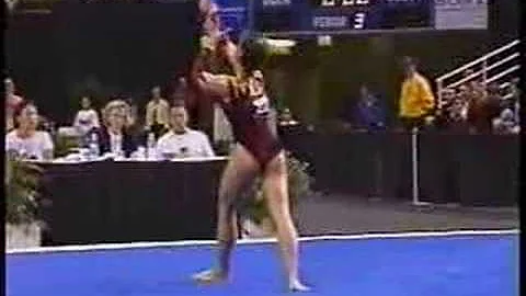 Liz Reid  - Gymnastics FX 1998 NCAA - ASU