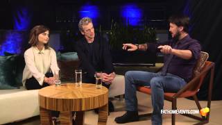 Wil Wheaton Interview with Peter Capaldi and Jenna Coleman