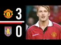 Manchester united v aston villa  highlights  19992000