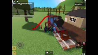 Calling All Engines Easter Egg In Blue Train With Friends Roblox