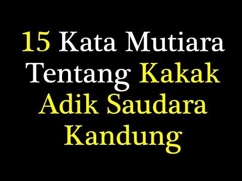 Video: Status tentang kakak dengan makna: kenyataan untuk rangkaian sosial