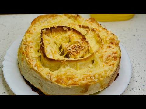 ЭТОТ БЫСТРЫЙ РЕЦЕПТ ВЫРУЧИТ ВАС ВСЕГДА! Вкусный и быстрый пирог из лаваша.