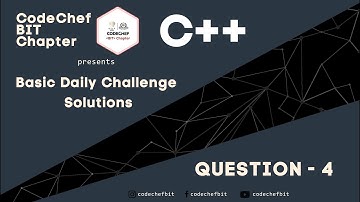 Ques 4 | Find the quotient and remainder when two numbers are divided | C++ | #CBCDailyChallenge