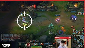 Faker shows us how to ward kick on Lee Sin