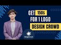 Earn $150 in 1 Logo Design on DesignCrowd | Step-by-Step Tutorial | DesignCrowd Logo | #logodesign