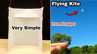 How To Make a Simple Kite using A4 Paper | How To Make a Kite | Science Project