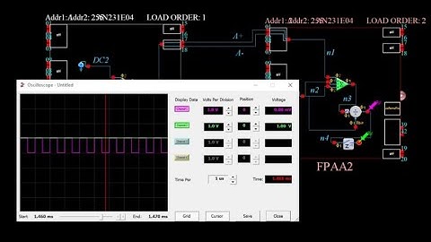 Anadigm FPAA tutorials for beginners---Series4 (communicate between two different FPAAs)