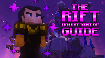 The Mountaintop COMPLETE Guide / Walkthrough (The Rift) Hypixel Skyblock!