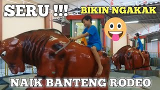 Naik Banteng Rodeo ‼️ Wahana Bermain