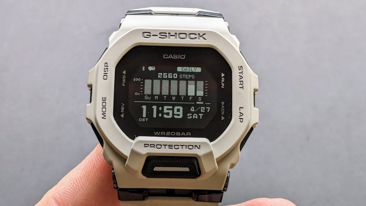 G-Shock GBD-200 Watchfaces ( Full Demo & Overview )