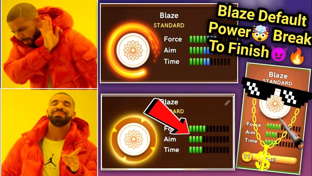 Finally Blaze or Default power 😲 Gameplay Ageya |Carroms noob - YouTube