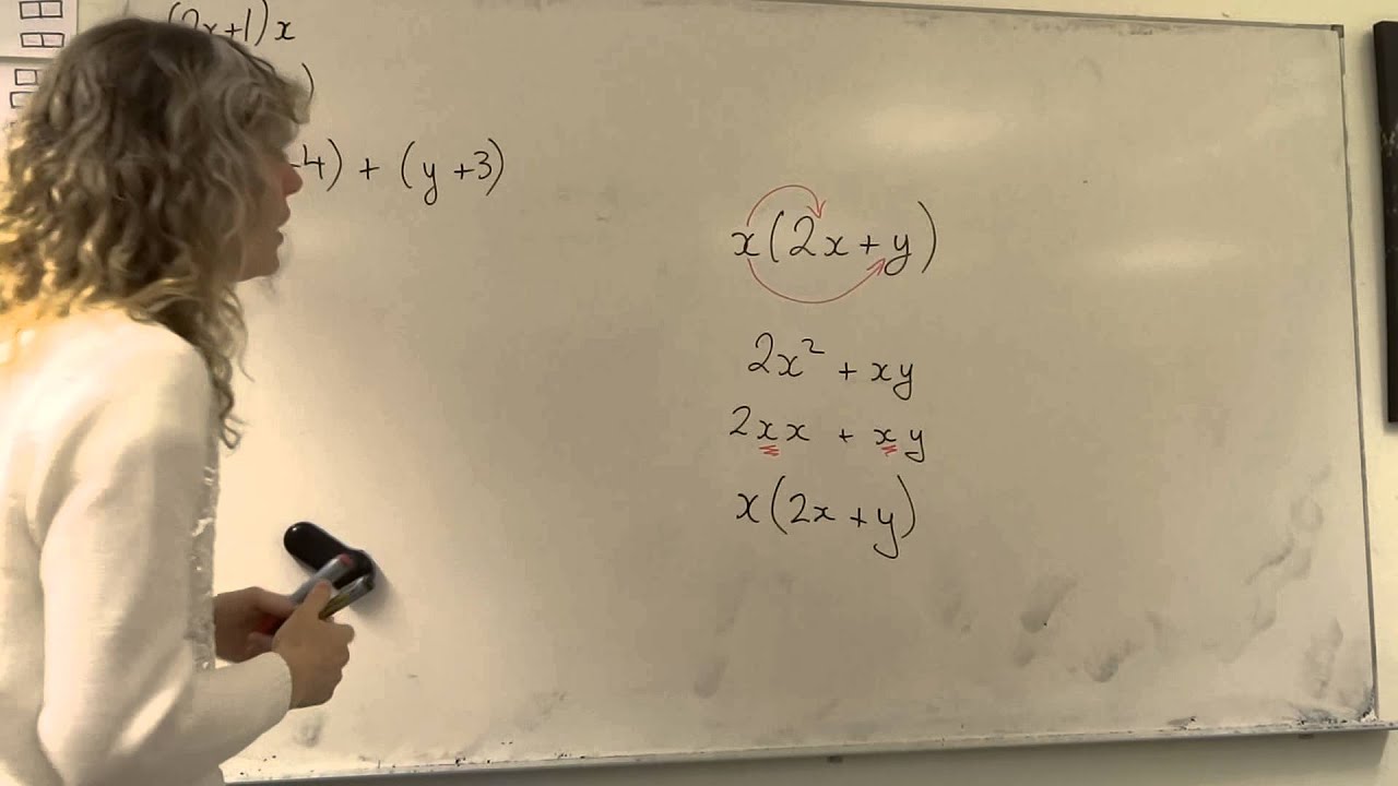 Algebra and brackets (parentheses) how to expand brackets YouTube