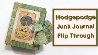 Hodgepodge Junk Journal Flip Through (Etsy stock)