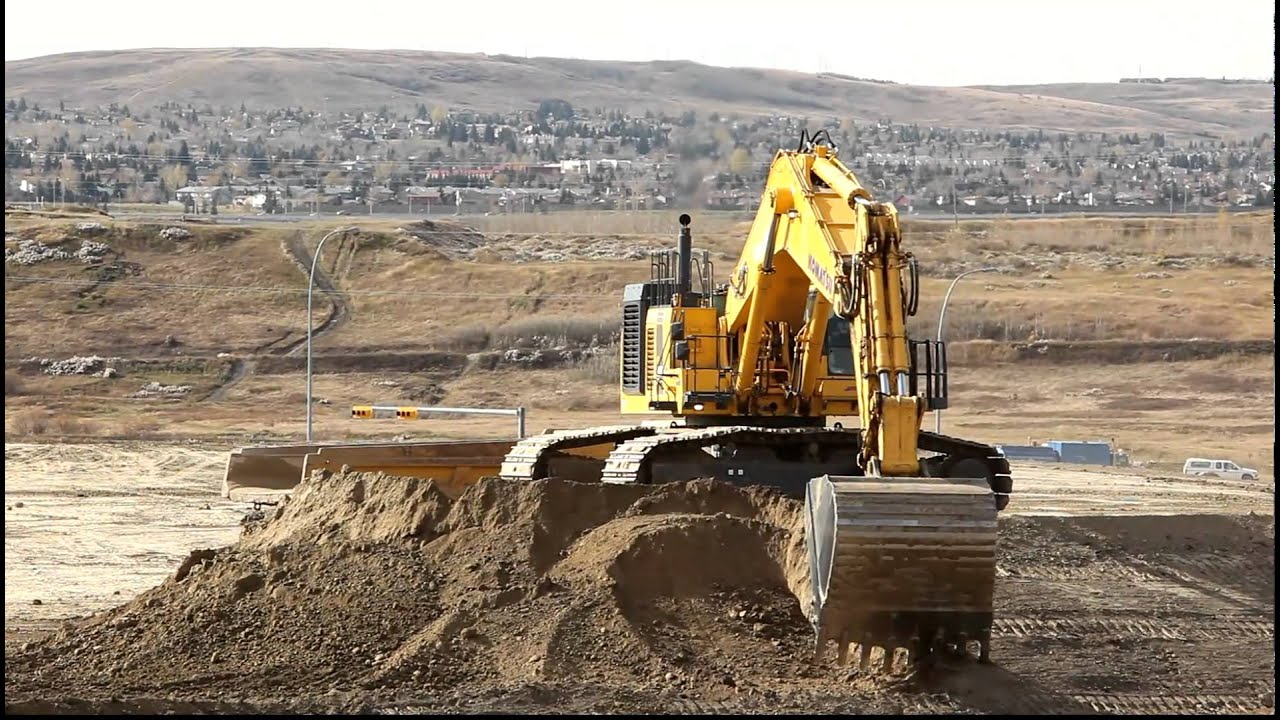 Komatsu 1250 Not Bulking Dirt *Full HD*